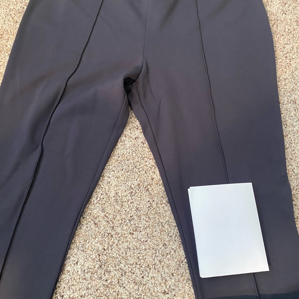 SOFT SURROUNDING Pants Women Black Large Tall Stirrup 34 Waist